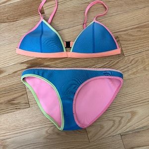 Triangle Bathing Suit Set